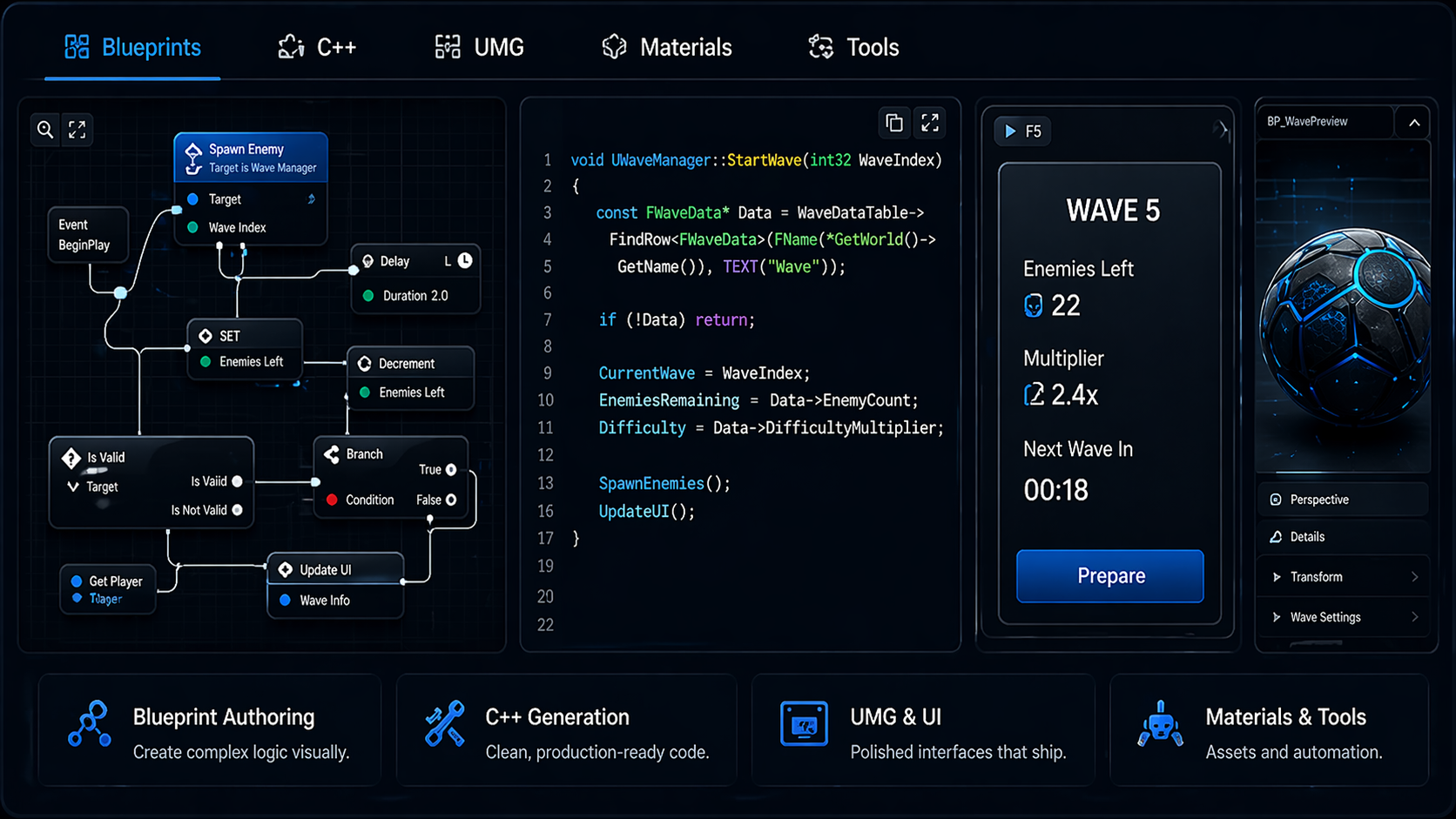 Code output in SaberAI